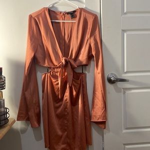 Pink mini dress size L